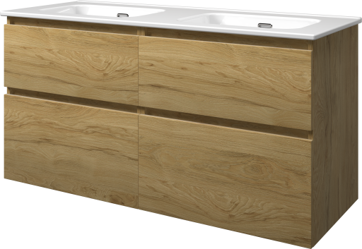 Sanibell Proline møbelpakke, 121x46 cm, ideal eik Sanibell Proline møbelpakke, 121x46 cm, ideal eik
