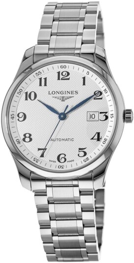 Longines Herreklokke L2.893.4.78.6 Master Sølvfarget/Stål Ø42 mm Longines Herreklokke L2.893.4.78.6 Master Sølvfarget/Stål Ø42 mm