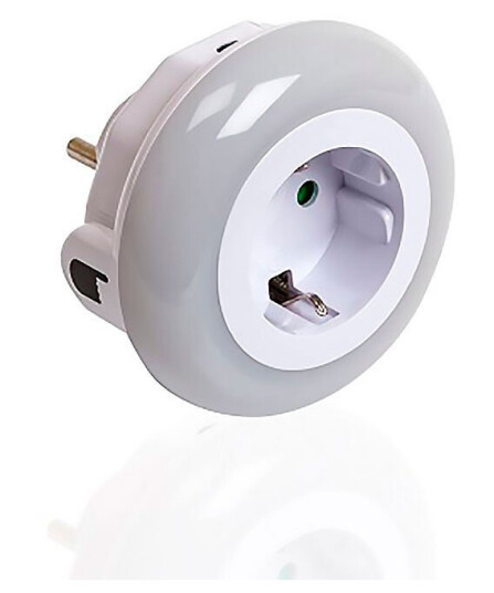 Ultron Save E LED Natlampe/stikkontakt med sensor
