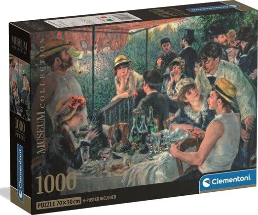 Clementoni Puzzle HQC Museum Lunch.Boating Party 1000 pieces 2D Puslespill