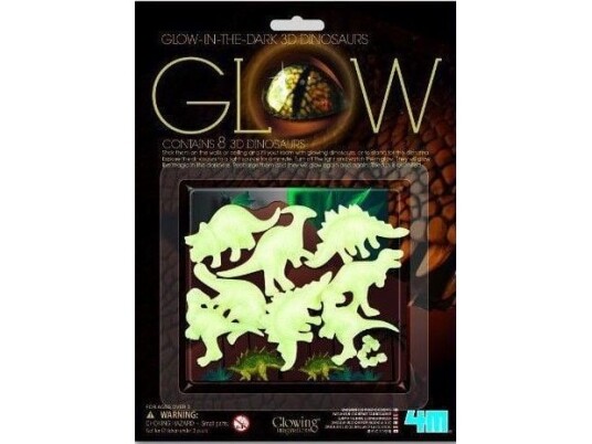 Toy 4M Stickers Set Glow Dinosaur