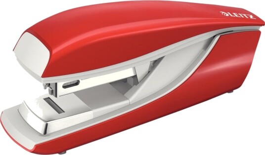 Leitz Leitz Nexxt Stiftemaskin 30 Ark / 3 Mm 24/6 26/6 Plast Metall Rød