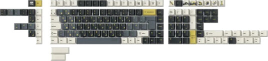 Keychron PBT Keycap Set Retro Garage Nordisk svart PBT 113 BO