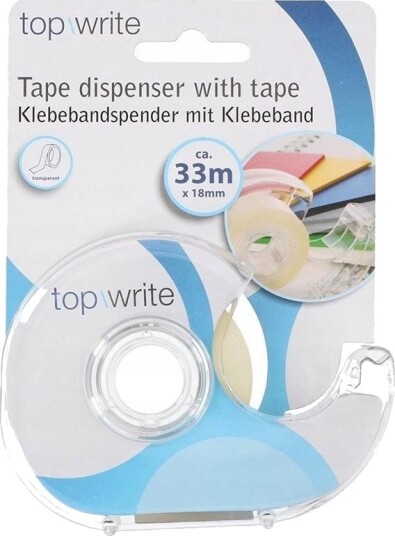 Topwrite Topwrite Kontordispenser + Teip Topwrite Topwrite Kontordispenser + Teip