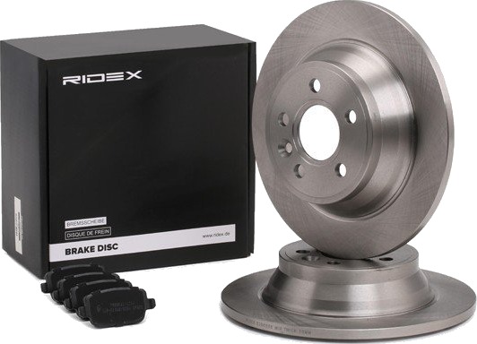 Bremseskiver og -klosser RIDEX 3405B0270