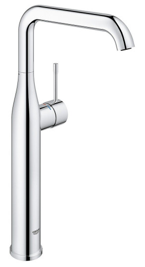 Grohe Essence 1-greps servantbatteri Høy modell, med svingbar tut, Krom