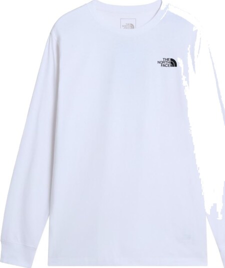 The North Face M Evolution Box Nse Regular Long Sleeve Tnf White
