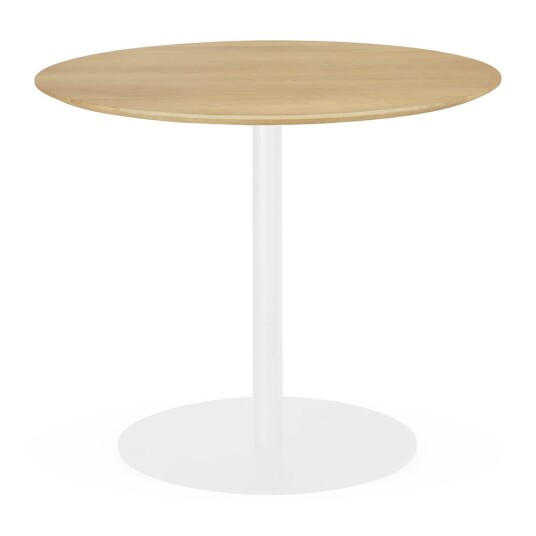 Ethnicraft Blend spisebordplate lakkert eik Ø90 cm