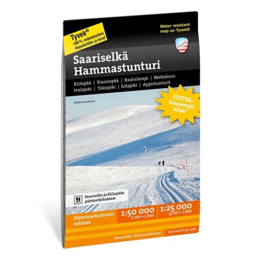 Calazo förlag Saariselkä Hammastunturi 1:25.000/1:50.000 OneSize, NoColour Calazo förlag Saariselkä Hammastunturi 1:25.000/1:50.000 OneSize, NoColour