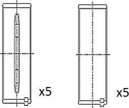 FAI AutoParts BM1057-STD Veivaksellager