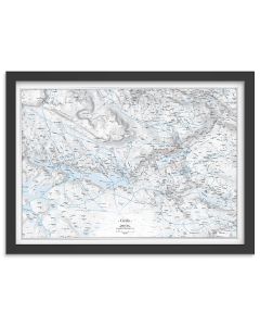 Veggkart Geilo 1:50 000