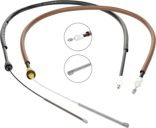 RIDEX 124C1384 Tautrekk håndbremse