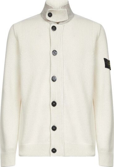 Stone Island Herre Strikkevarer Hvit L,