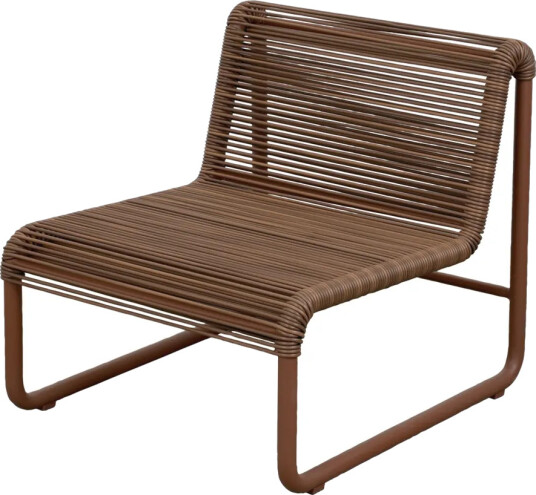 Cane line Al Dente lenestol Weave Desert red