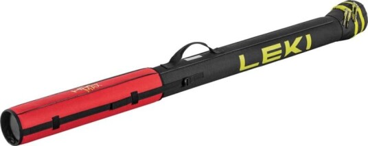 Leki Cross Country Tube Bag 2-pairs OneSize, Bright Red-Black-Neonyellow Leki Cross Country Tube Bag 2-pairs OneSize, Bright Red-Black-Neonyellow