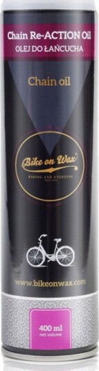 Sykkelverktøy Bike On Wax Chain Re-action Kjedeoljespray 400 ml