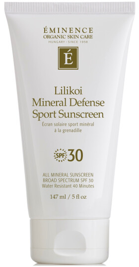 Eminence Organics   Lilikoi Mineral Defense Sport Sunscreen SPF 30