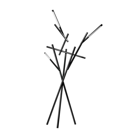 Tuareg Gulvlampe Krom/Sort Tuareg Gulvlampe Krom/Sort