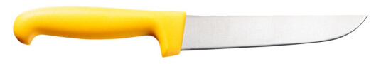 PULSIVA Universalkniv Marcata; Bladlengde 15 cm, 25.5 cm (L); Gul