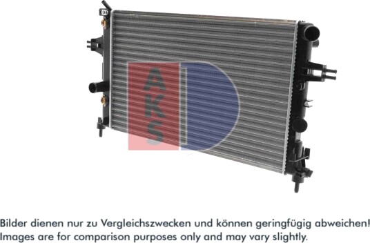 AKS DASIS 151640N Radiator motorkjøling
