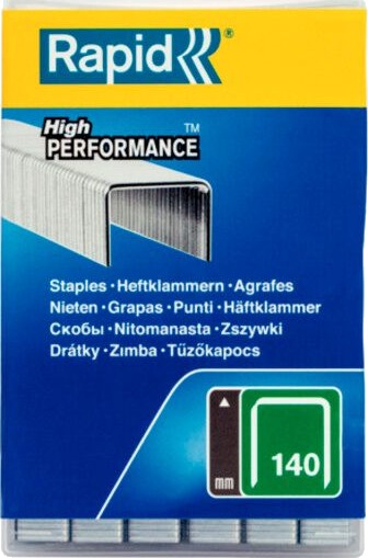 Rapid Bredtrådstift Nr 140 10 mm - 5000 Stk til Stiftemaskiner