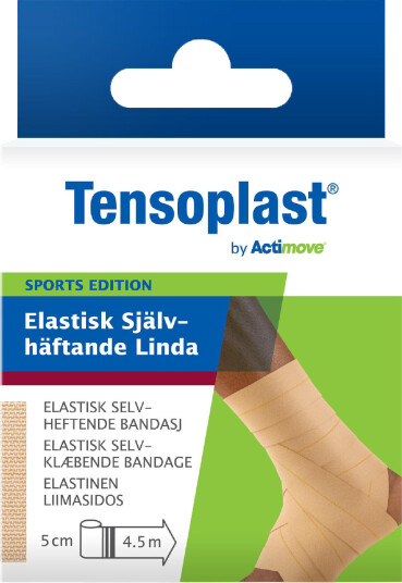 Actimove Tensoplast elastisk bandasje 5 cm x 4,5 m 1 stk Actimove Tensoplast elastisk bandasje 5 cm x 4,5 m 1 stk