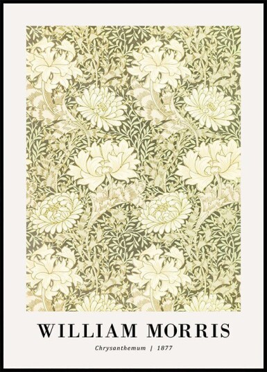 William Morris Chrysanthemum 1877 Plakat Plakat / 40x50cm