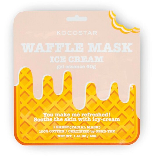 Kocostar Waffle Mask Ice Cream 40 g Kocostar Waffle Mask Ice Cream 40 g