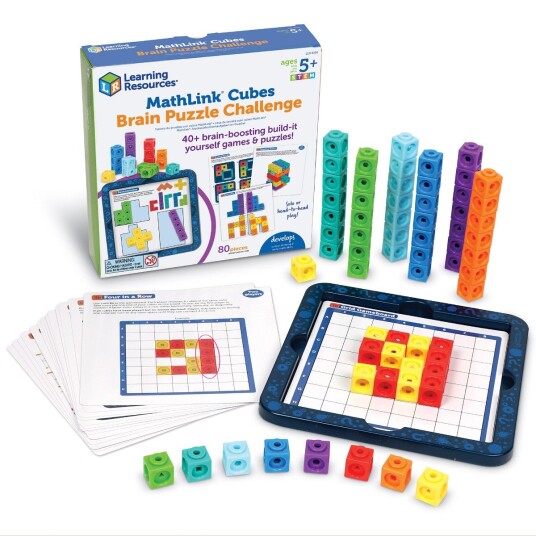 Learning Resources MathLink Hjernegymnastikk 40+ oppgaver