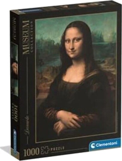 Clementoni Puzzle Leonardo-Gioconda-Museum 1000 pieces 2D Puslespill