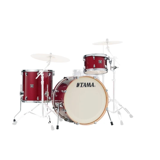 Tama Ck32rzs-Drp Superstar Classic Ma 3-Del Shell-Kit, Dark Red Sparkle Tama Ck32rzs-Drp Superstar Classic Ma 3-Del Shell-Kit, Dark Red Sparkle