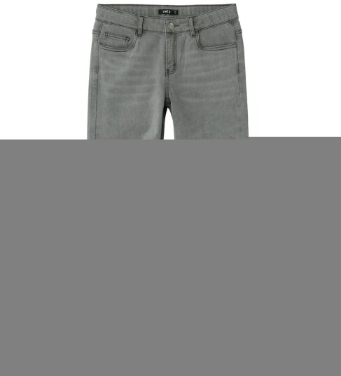 LMTD Nlftariannes Dnm Lw Straight Pant Noos Grey 140 LMTD Nlftariannes Dnm Lw Straight Pant Noos Grey 140