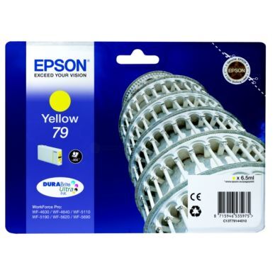 Epson Epson 79 Blekkpatron gul T7914 Epson Epson 79 Blekkpatron gul T7914