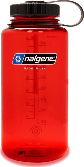 Nalgene Wide Mouth Sustain Red 1l OneSize