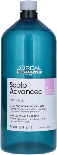 L'oreal Scalp Advanced Sjampo 1500 ml for Sensitiv Hodebunn