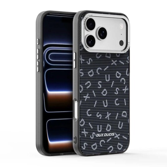 Dux Ducis Moro Deksel for iPhone 17 Pro Max Svart