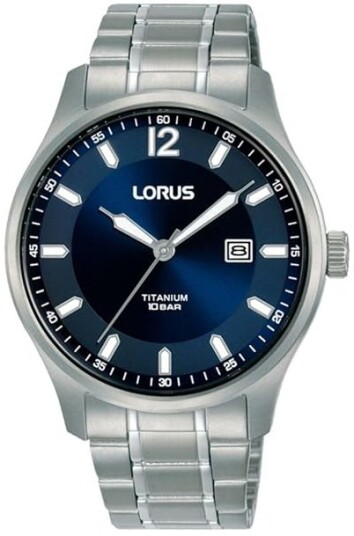 Lorus Herreklokke RH997QX9 Classic Blå/Titan Ø42 mm Lorus Herreklokke RH997QX9 Classic Blå/Titan Ø42 mm