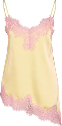 NOISY MAY Nmjessica Assymetric Singlet Top   Yellow   S