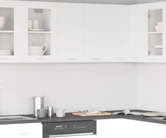 vidaXL Hengende skap hvit 60x31x60 cm sponplate