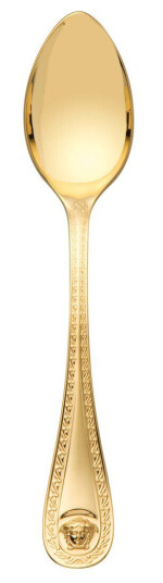 Versace Medusa kaffeskje gullbelagt 14 cm