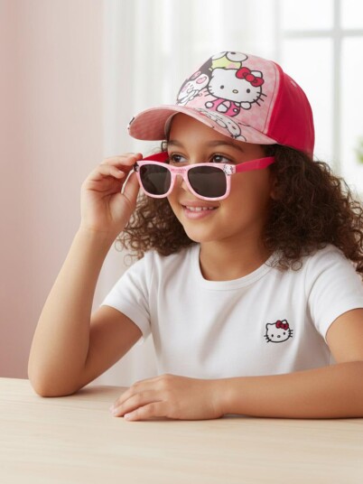 Hello Kitty Caps &  Solbriller Lilla