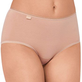 Sloggi Truser 3P 24 7 Cotton Midi Briefs Beige bomull 42 Dame Sloggi Truser 3P 24 7 Cotton Midi Briefs Beige bomull 42 Dame
