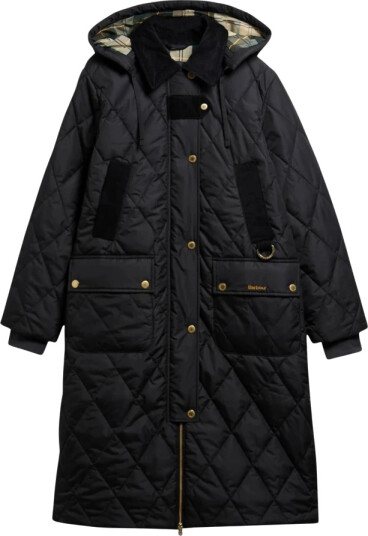 Barbour Dame Jakker Svart S,