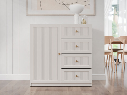 Fayric Kommode 90 cm Beige
