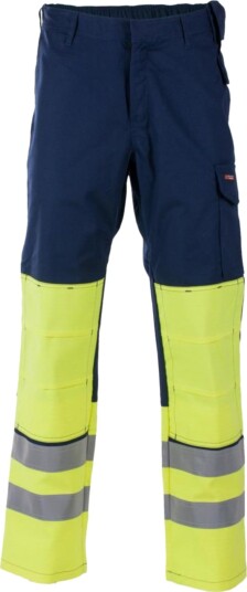 Bekken & Strøm Arbeidsbukse Fall Flammehemmende Kl. 1 C62 Gul
