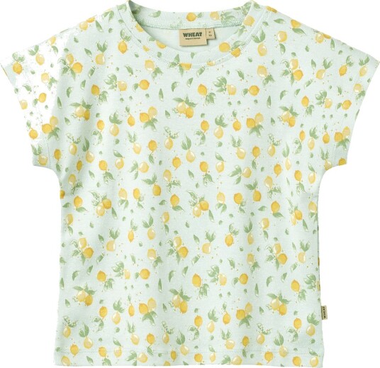 Wheat T skjorte Bette Summer Blue Sitrus Wheat 4 år 104 T skjorte Blå Gul Wheat T skjorte Bette Summer Blue Sitrus Wheat 4 år 104 T skjorte Blå Gul