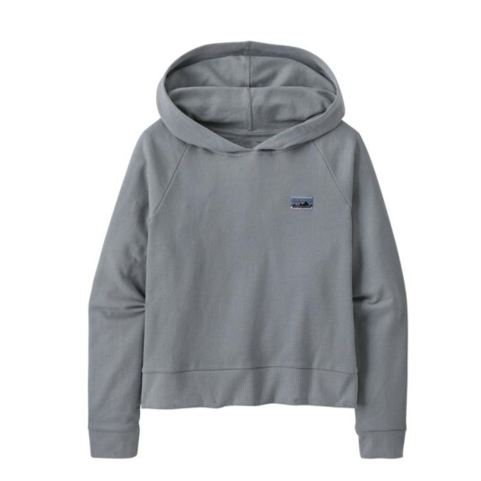 Patagonia W´S Regenerative Organic Certified Cotton Essential Hoody Dame, Stgn Sleet Green, S Patagonia W´S Regenerative Organic Certified Cotton Essential Hoody Dame, Stgn Sleet Green, S