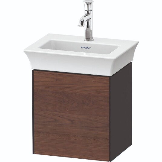Duravit White Tulip Servantskap m/1 dør 38,4x29,8x41 cm Valnøtt/Grafitt Matt