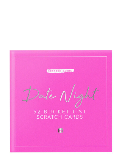 Gift Republic Scratch Cards Dates Bucket List - Pink - ONE SIZE Gift Republic Scratch Cards Dates Bucket List - Pink - ONE SIZE