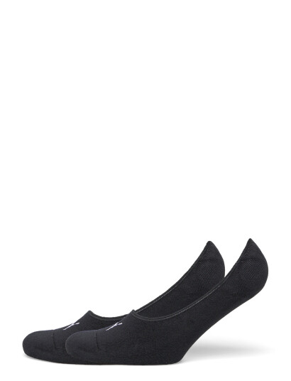 PUMA Puma Women Cushioned Footie 2P - Black - 39-42 PUMA Puma Women Cushioned Footie 2P - Black - 39-42